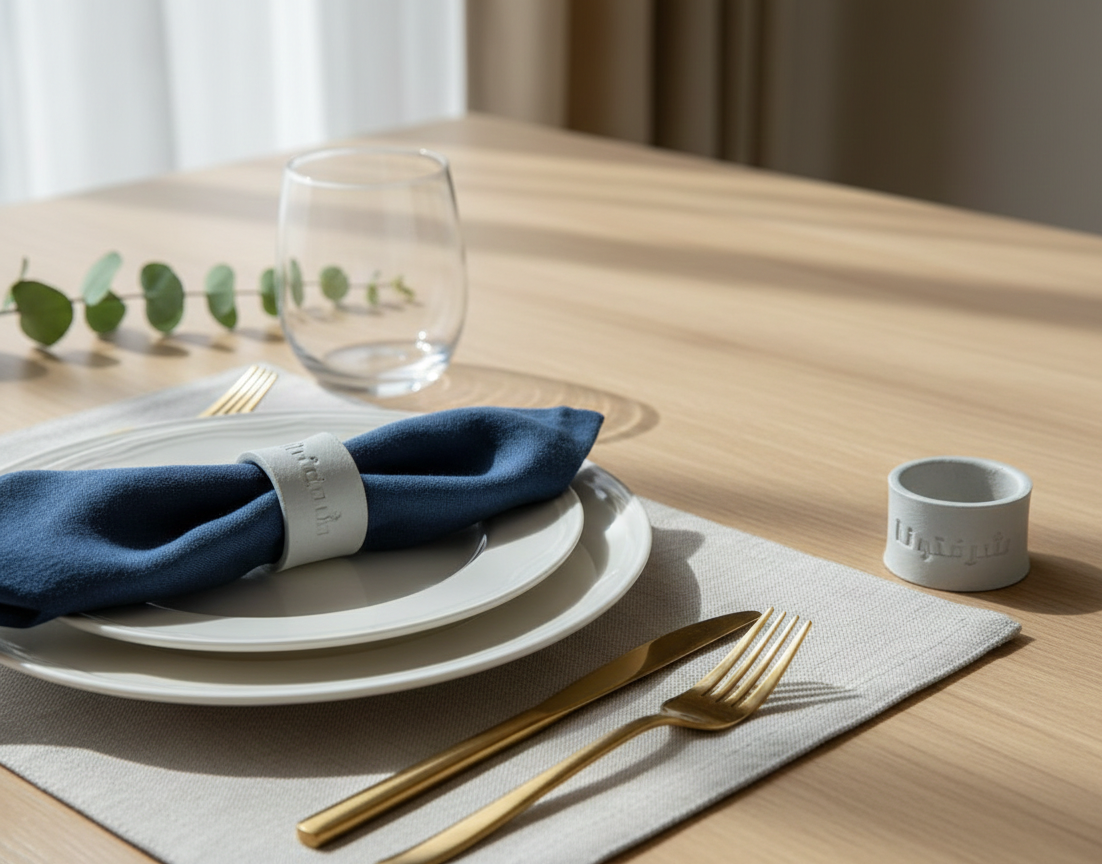 with table set up
